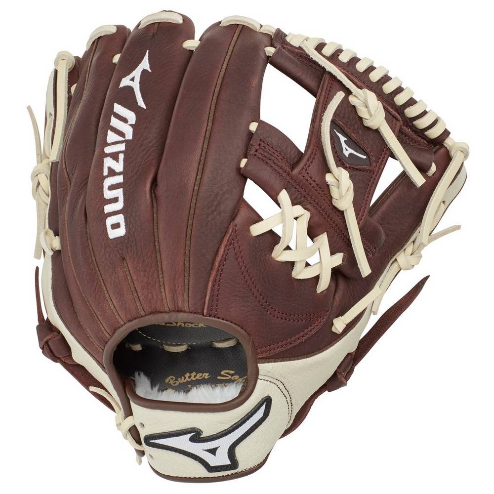 Mizuno Franchise Series Infield 11.5" Férfi Kesztyű Kávé/Titán QWZ954837